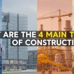 What are the 4 main types of construction?